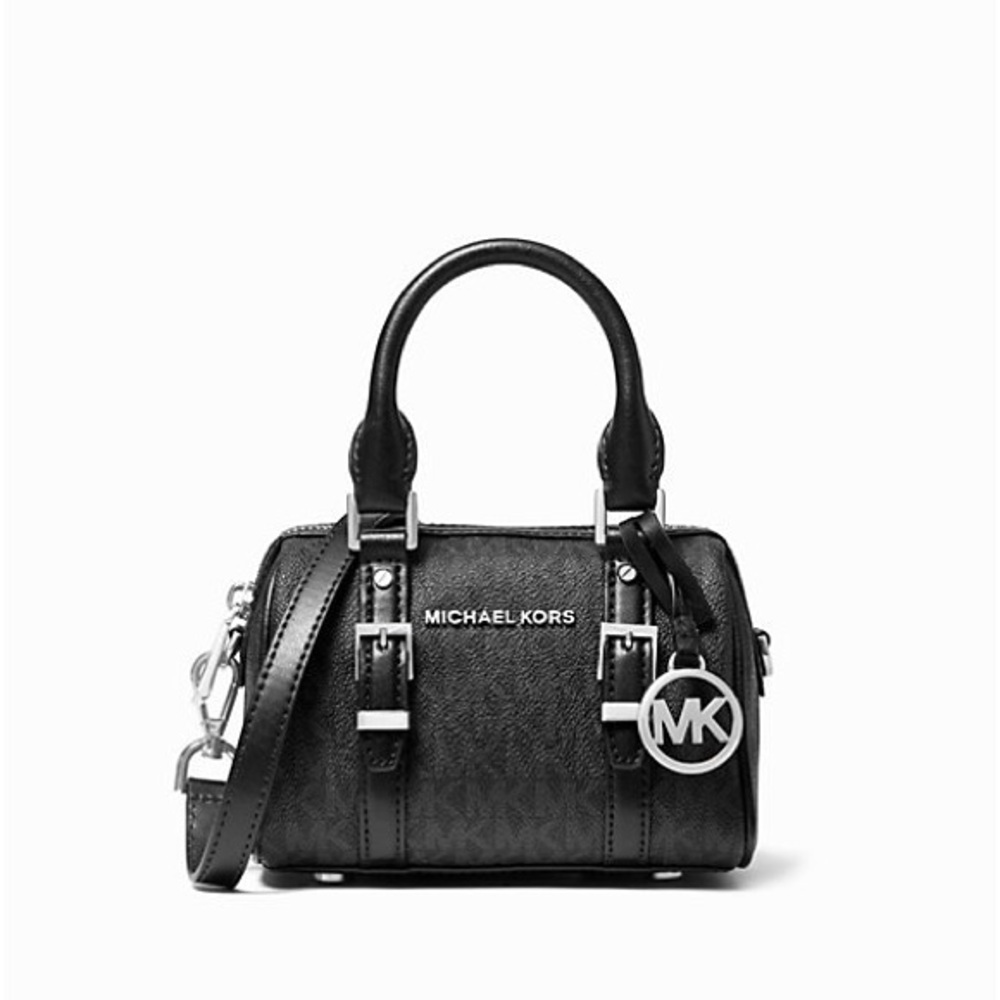 MK Michael Kors Bedford Legacy Extra Small Logo Duffle Crossbody Mini Bag